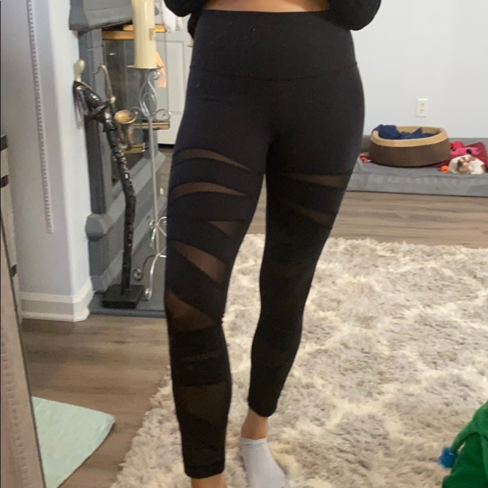 Mesh lululemon leggings